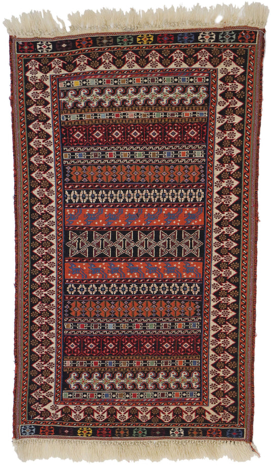 2 x 4 Vintage Kilim Rug 76986