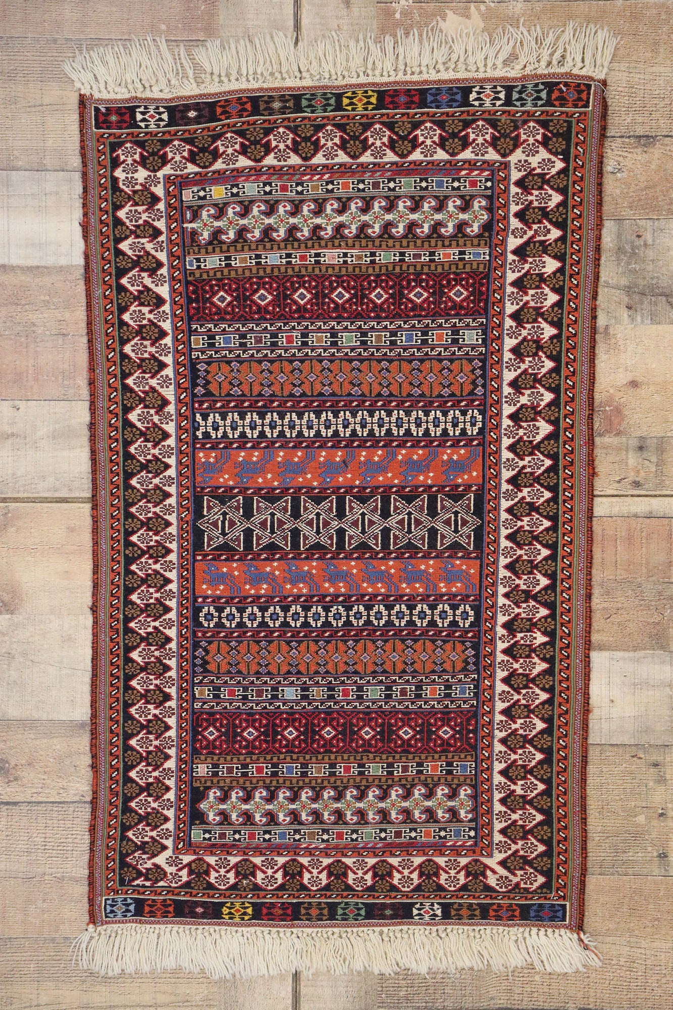 2 x 4 Vintage Kilim Rug 76986
