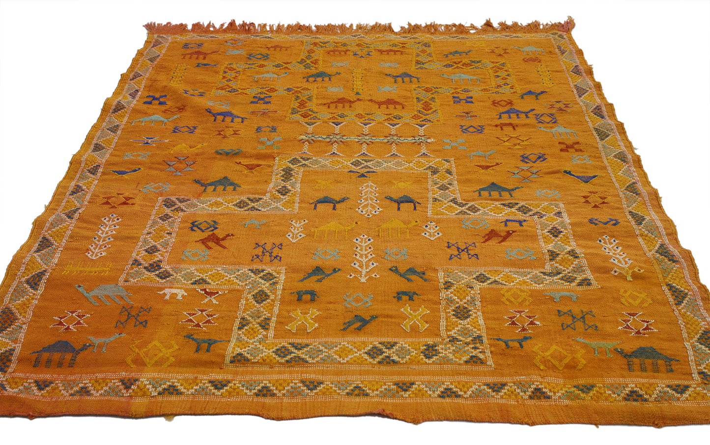 4 x 5 Vintage Kilim Rug 76988