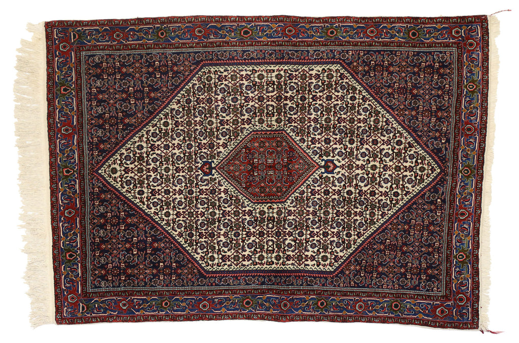 4 x 5 Vintage Bijar Rug 76991