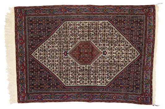 4 x 5 Vintage Bijar Rug 76991