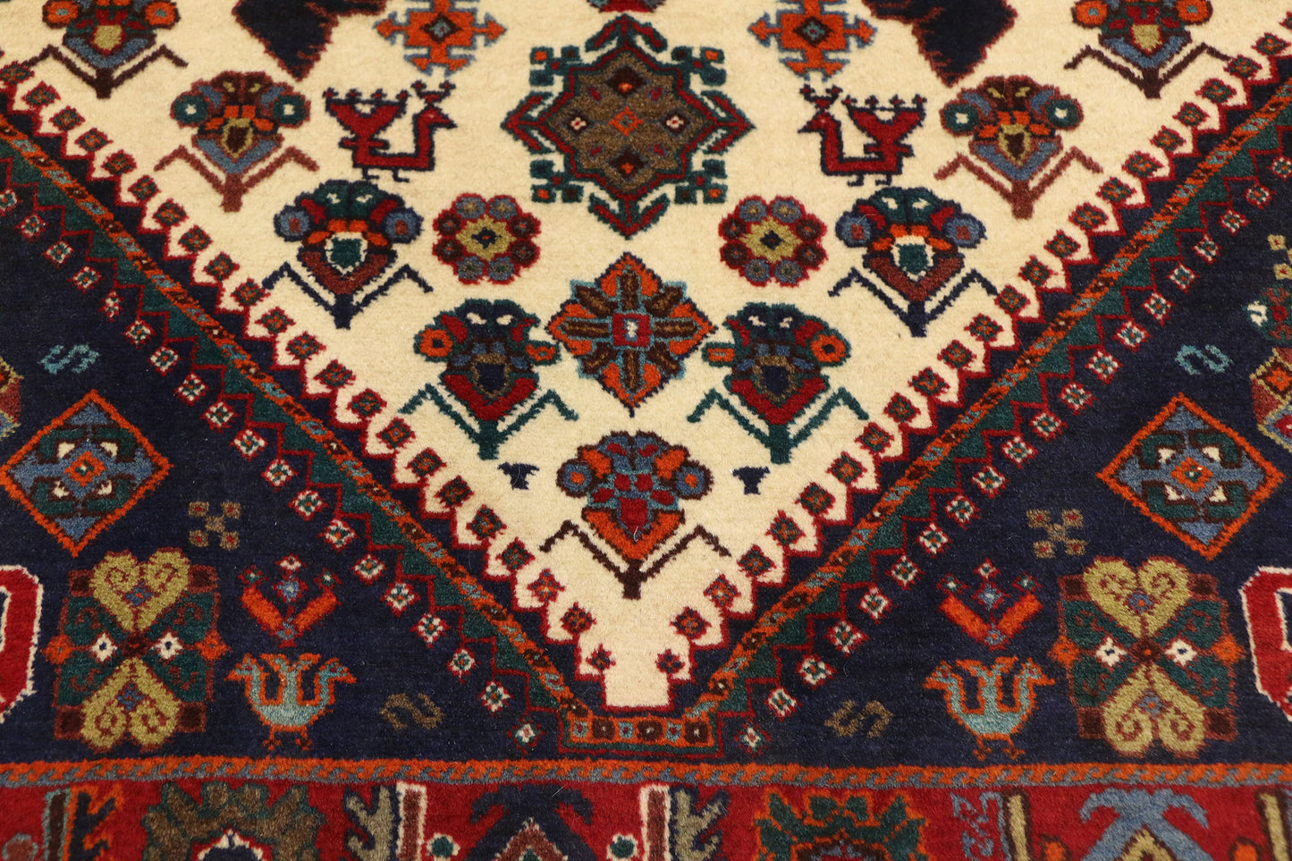 3 x 5 Vintage Persian Shiraz Rug 76992