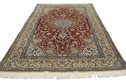 4 x 7 Vintage Nain Rug 76998