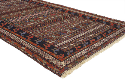 4 x 7 Vintage Persian Soumak Rug 76999