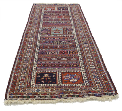 3 x 8 Vintage Soumak Runner 77002