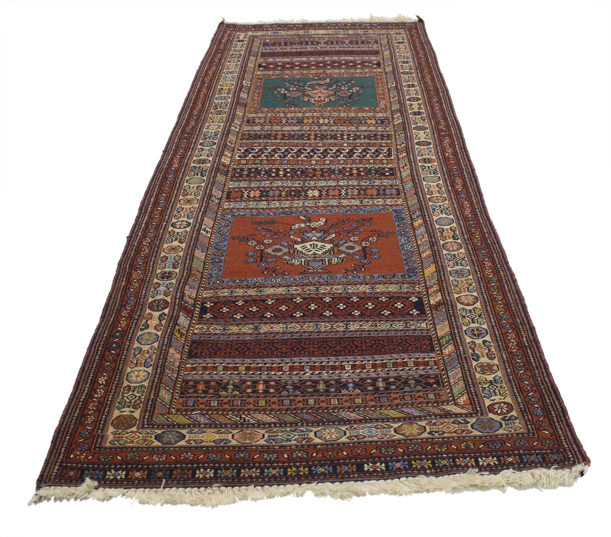 3 x 8 Vintage Turkish Kilim Rug 77003
