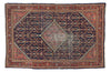 4 x 6 Antique Persian Mahal Rug 77011