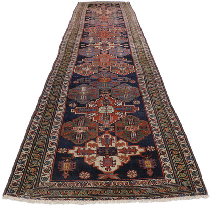 4 x 15 Antique Persian Malayer Runner 77015