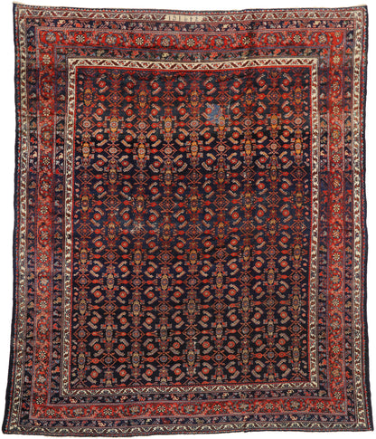 10 x 12 Antique Persian Malayer Rug 77016