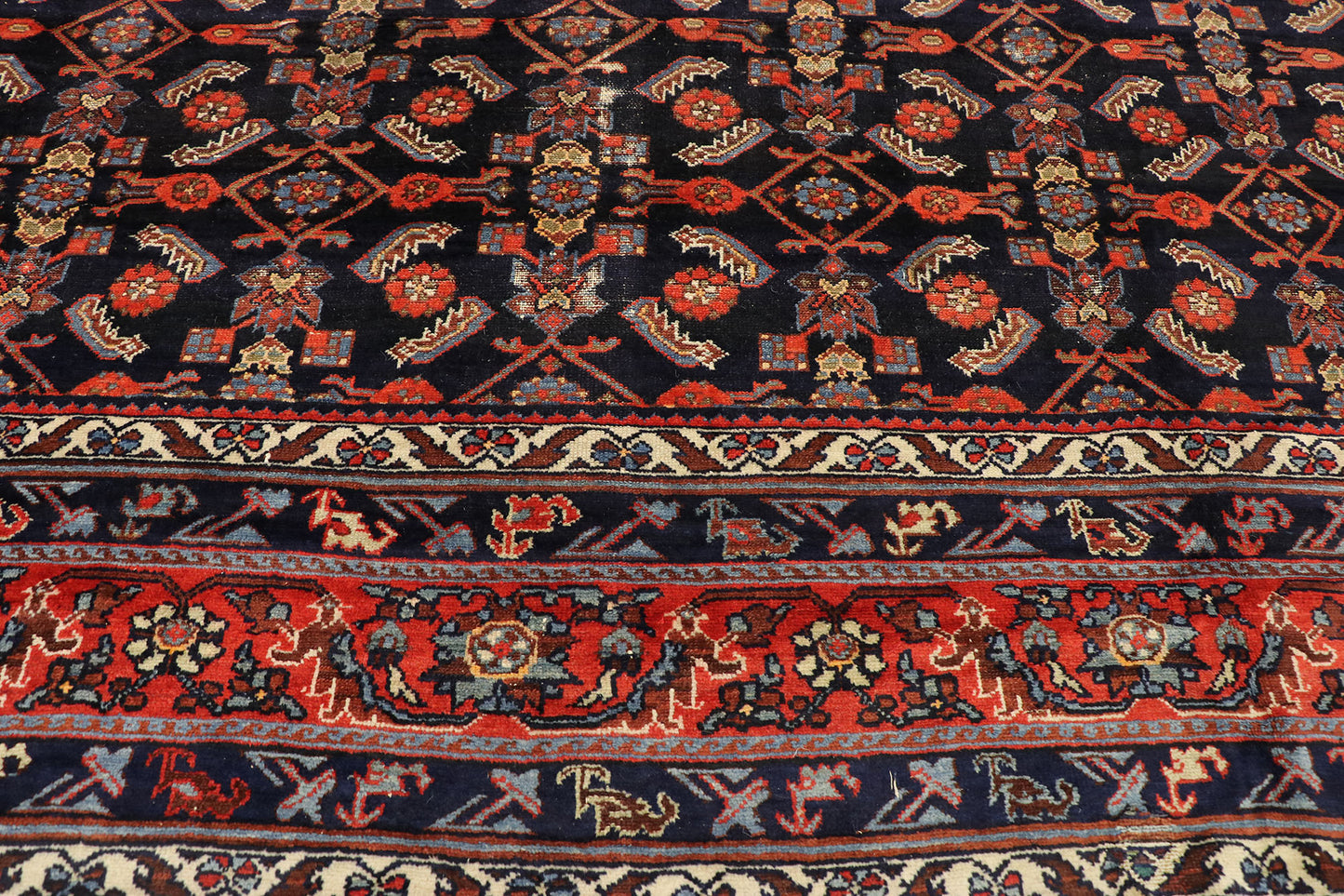 10 x 12 Antique Persian Malayer Rug 77016