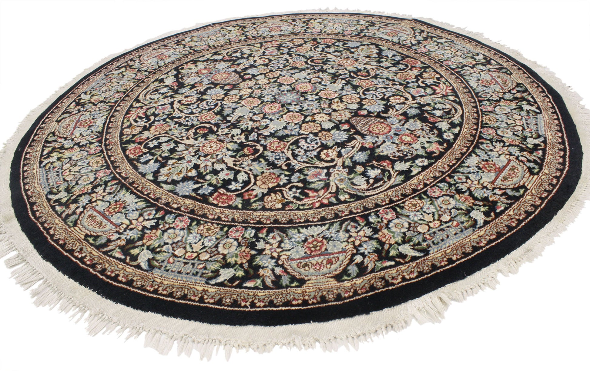 4 x 4 Vintage Chinese Rug 76978