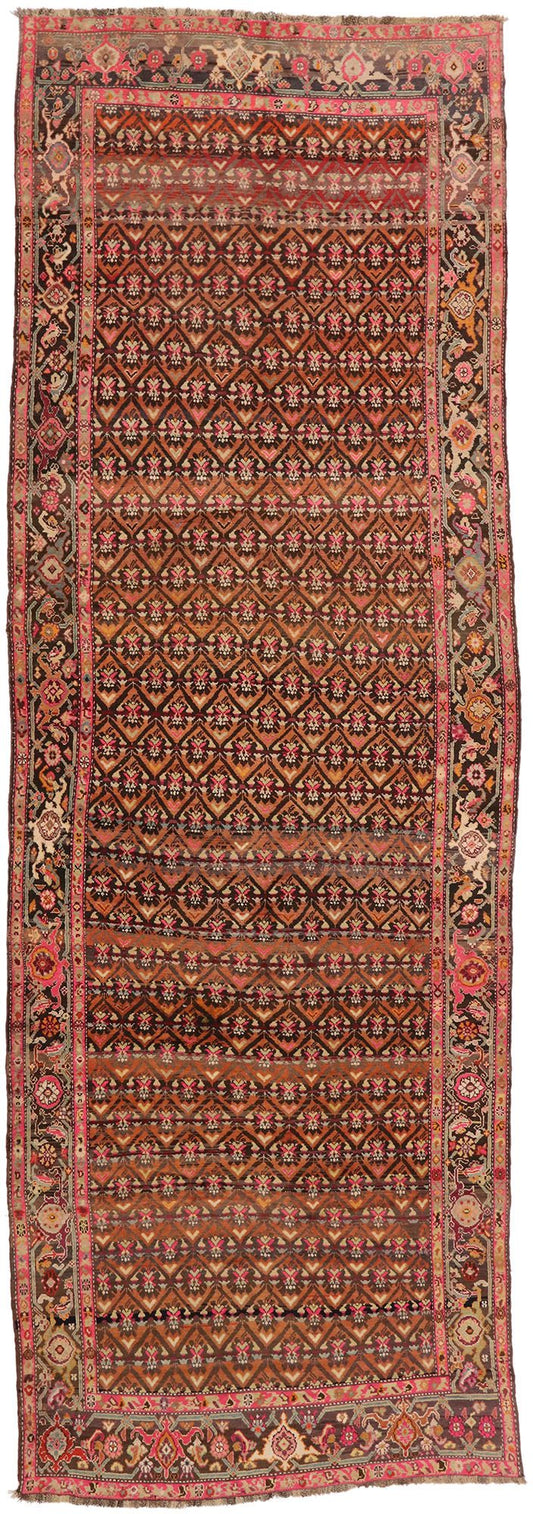 7 x 19 Antique Caucasian Karabagh Rug 77018