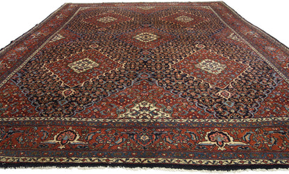 9 x 12 Antique Bibikabad Rug 77019