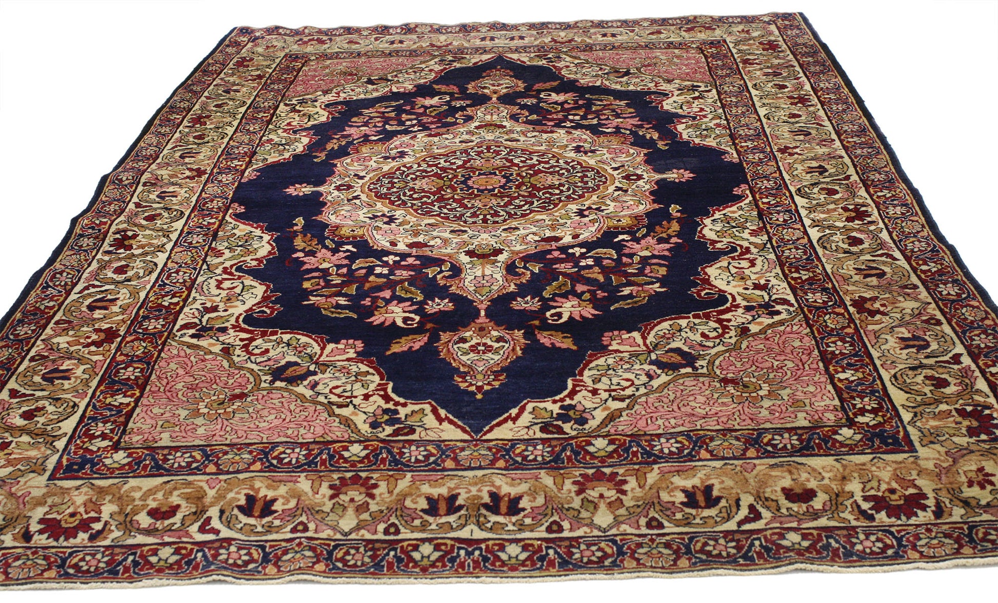 5 x 7 Antique Persian Kermanshah Rug 77023