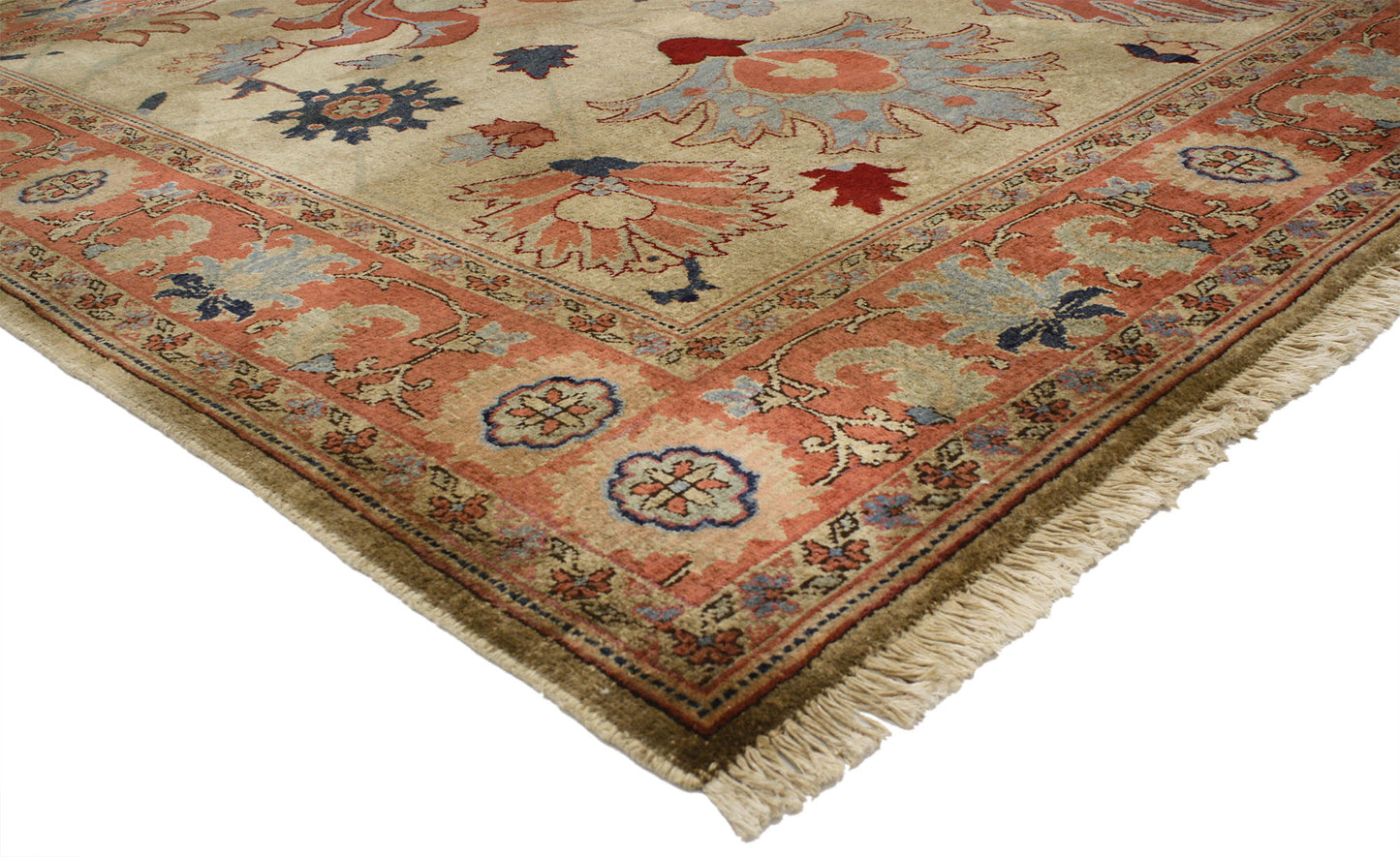 7 x 8 Vintage Mahal Rug 77028