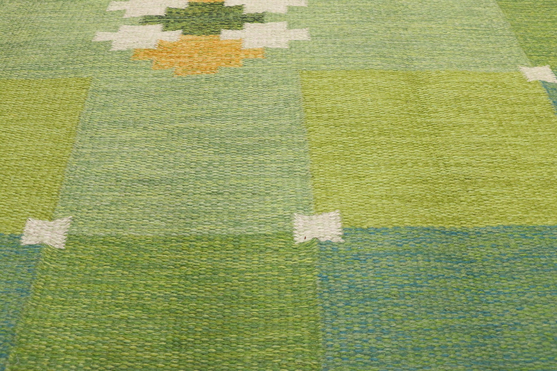 6 x 8 Vintage Swedish Kilim Rug 77031