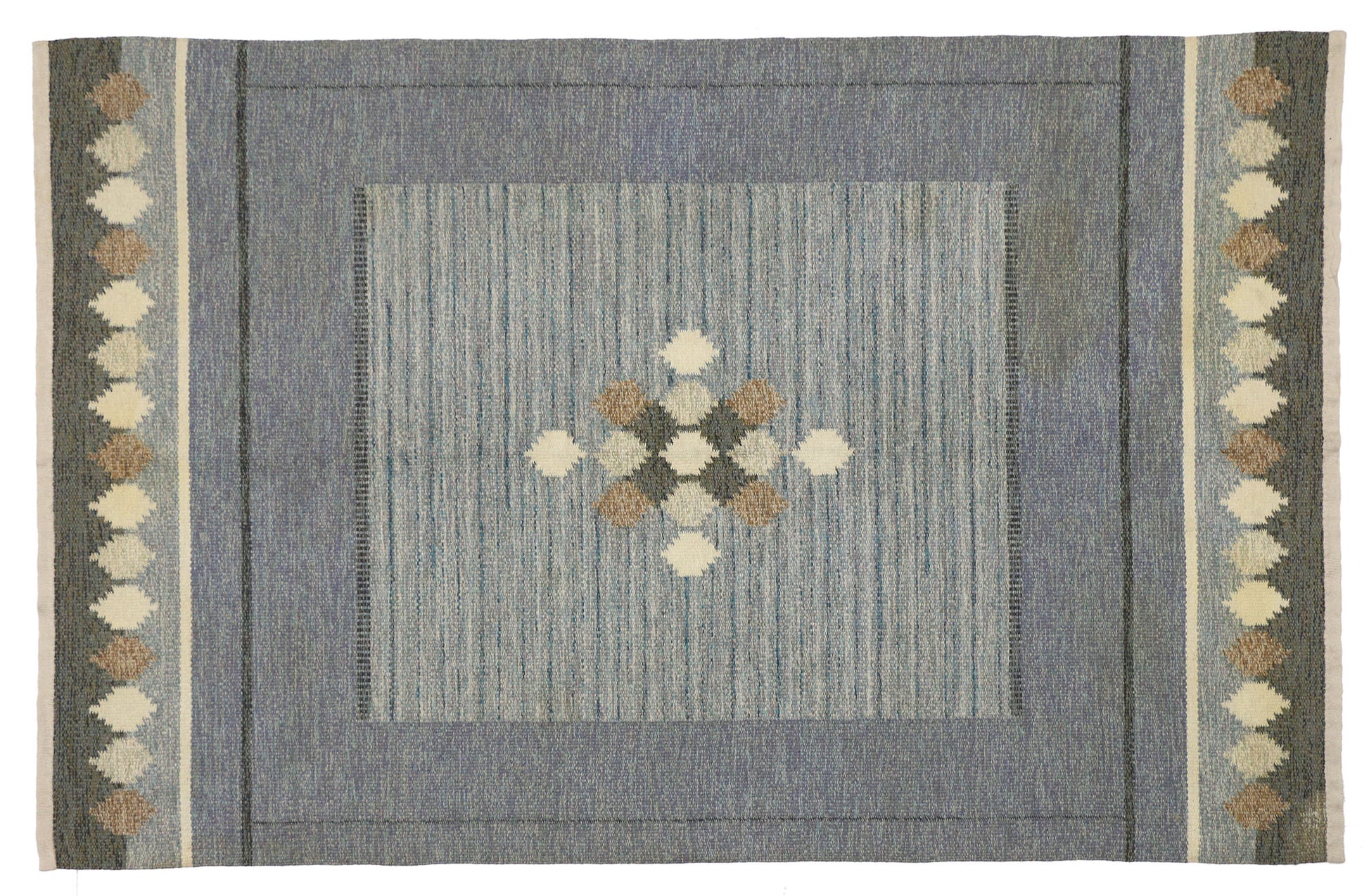 5 x 8 Vintage Swedish Kilim Rug 77033
