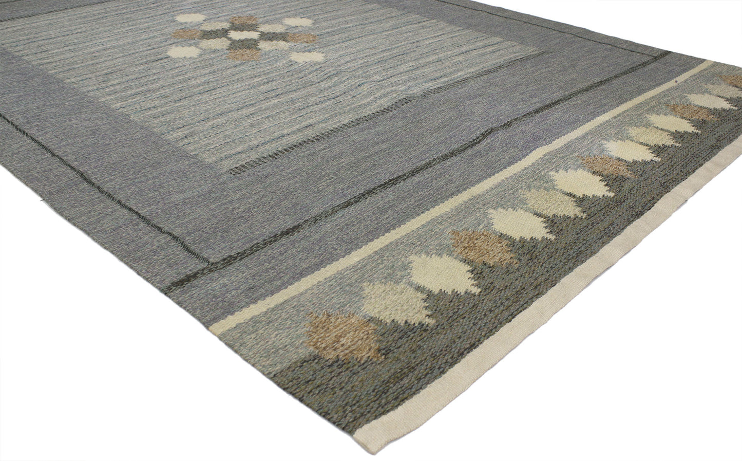 5 x 8 Vintage Swedish Kilim Rug 77033