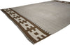6 x 9 Vintage Gray Swedish Rollakan Rug 77037