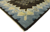 8 x 10 Vintage Swedish Rya Rug 77043