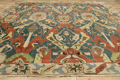 10 x 13 Antique Tabriz Rug 77049