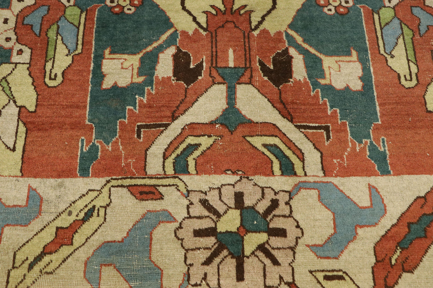 10 x 13 Antique Tabriz Rug 77049