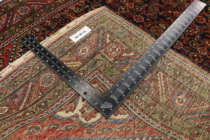 4 x 14 Antique Hamadan Rug 77052