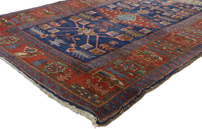 3 x 17 Antique Persian Heriz Runner 77053