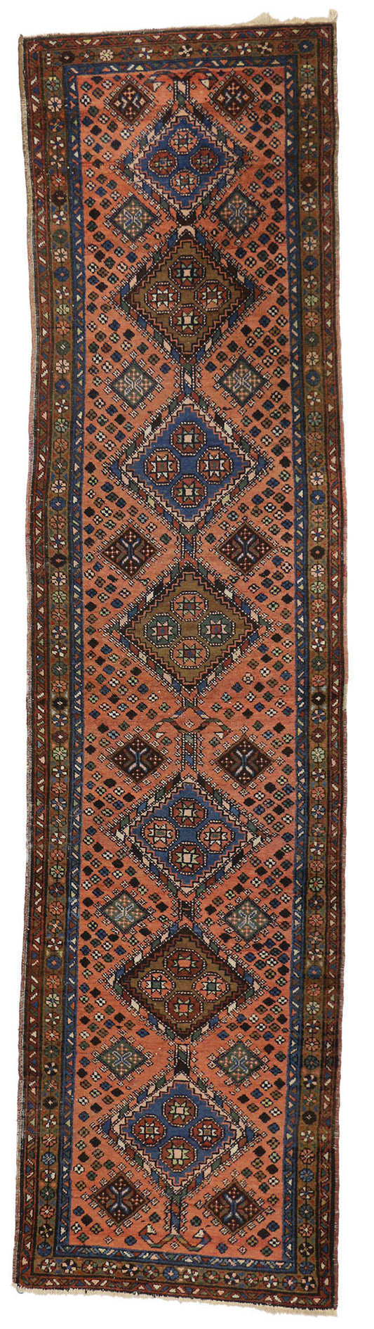 3 x 11 Antique Heriz Rug 77056