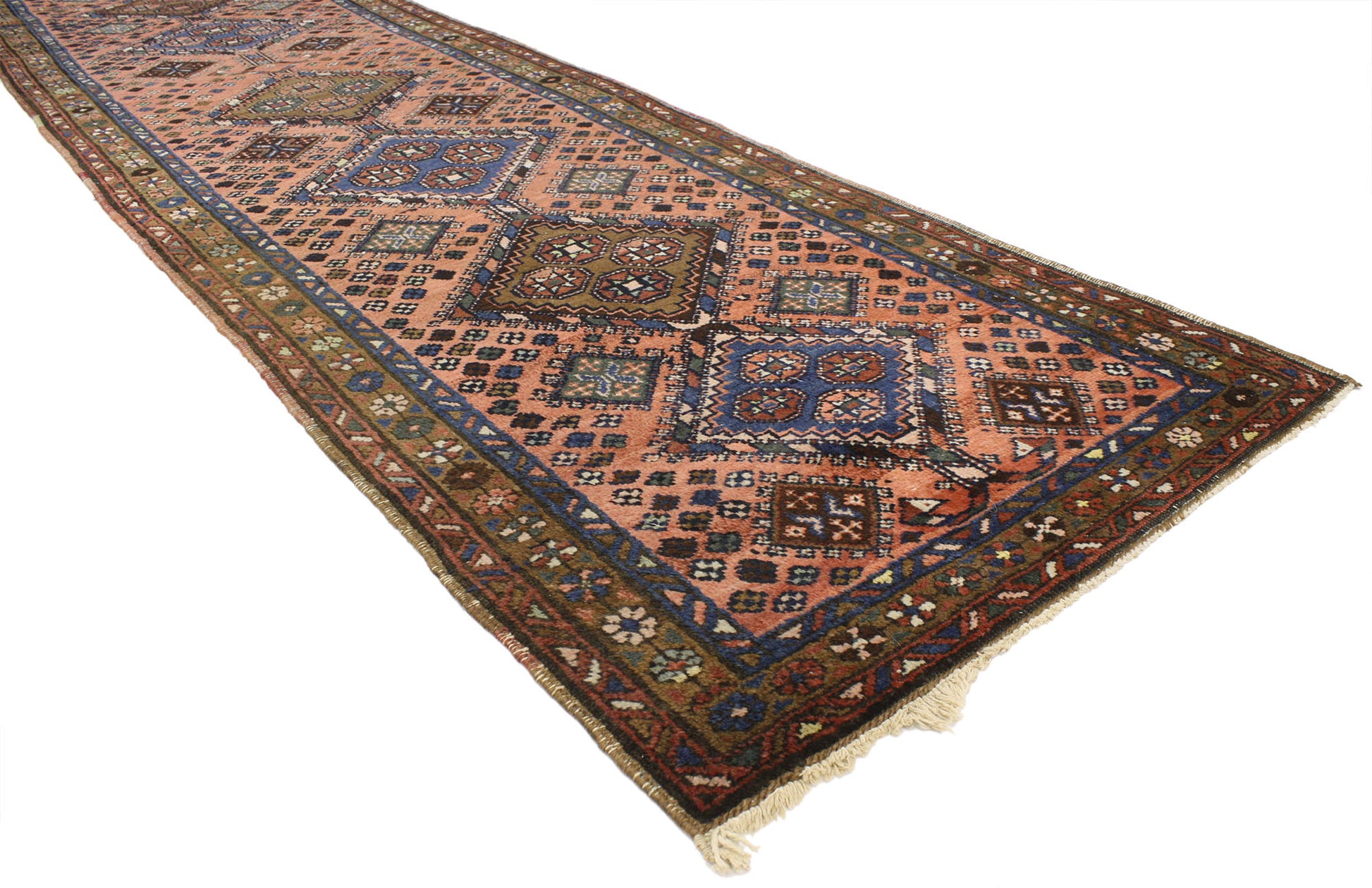 3 x 11 Antique Heriz Rug 77056