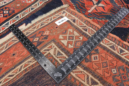 4 x 14 Antique Kazak Rug 77057
