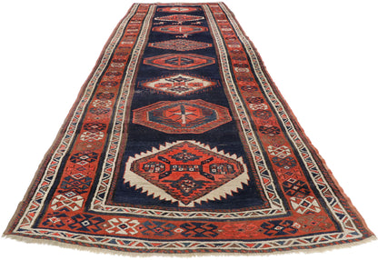 4 x 14 Antique Kazak Rug 77057