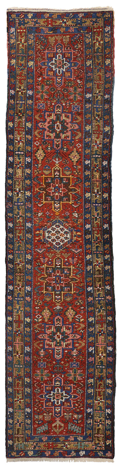 3 x 11 Antique Heriz Rug 77060