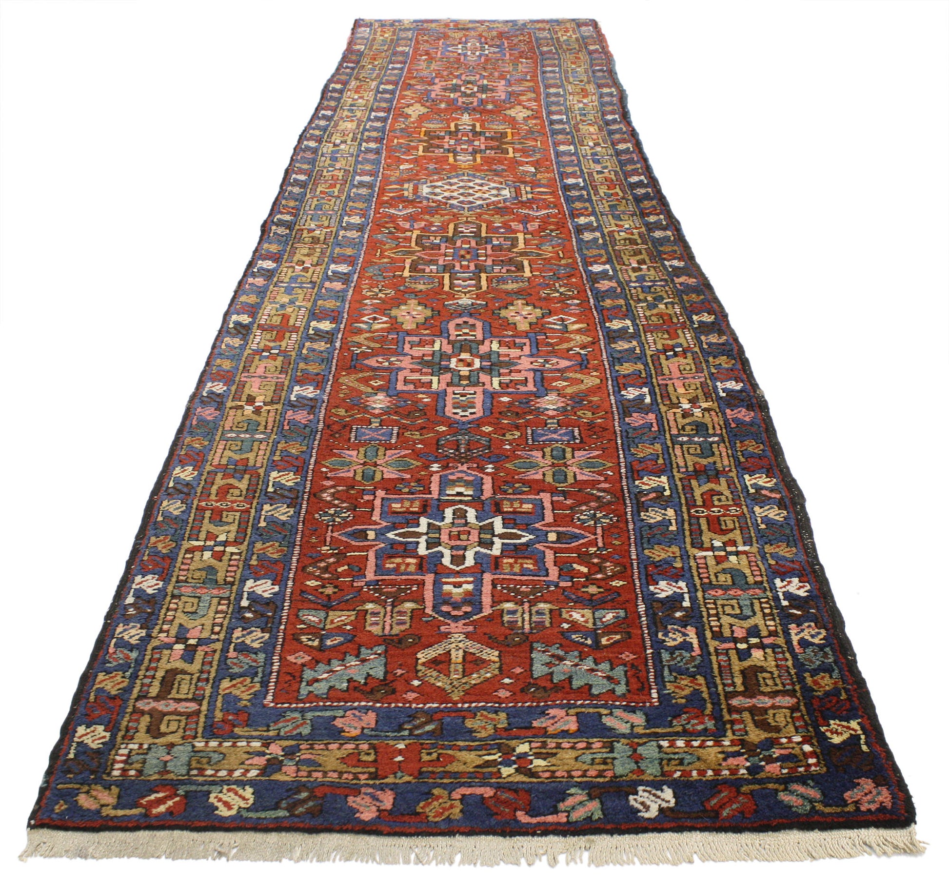 3 x 11 Antique Heriz Rug 77060