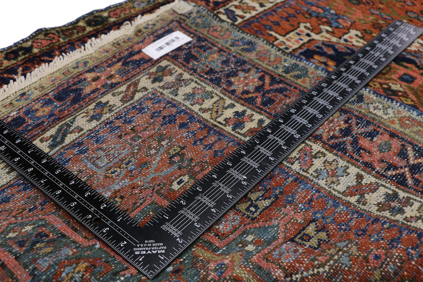 3 x 11 Antique Persian Heriz Runner 77062