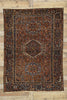 5 x 7 Antique Persian Heriz Rug 77064