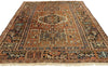 5 x 6 Antique Persian Karaja Heriz Rug 77067