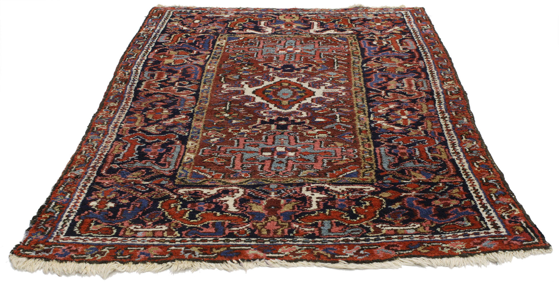 3 x 5 Antique Heriz Rug 77069