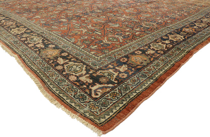 11 x 13 Antique Persian Mahal Rug 77077