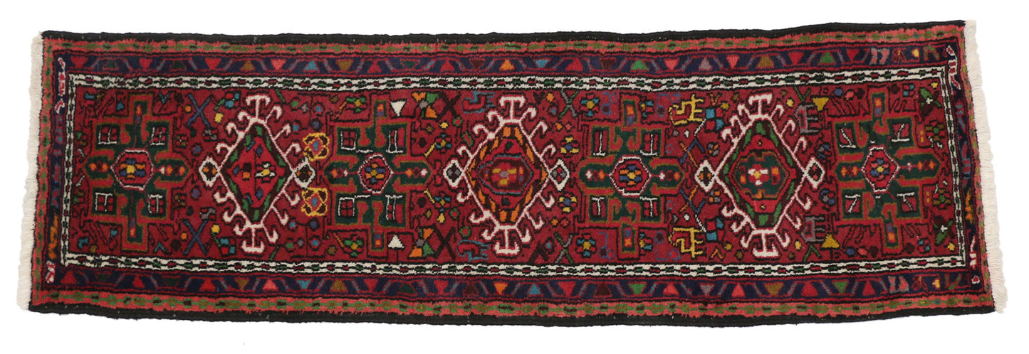 2 x 7 Vintage Heriz Rug 77083