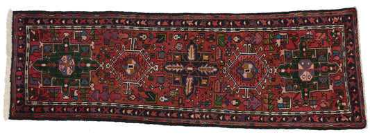 2 x 7 Vintage Heriz Rug 77085