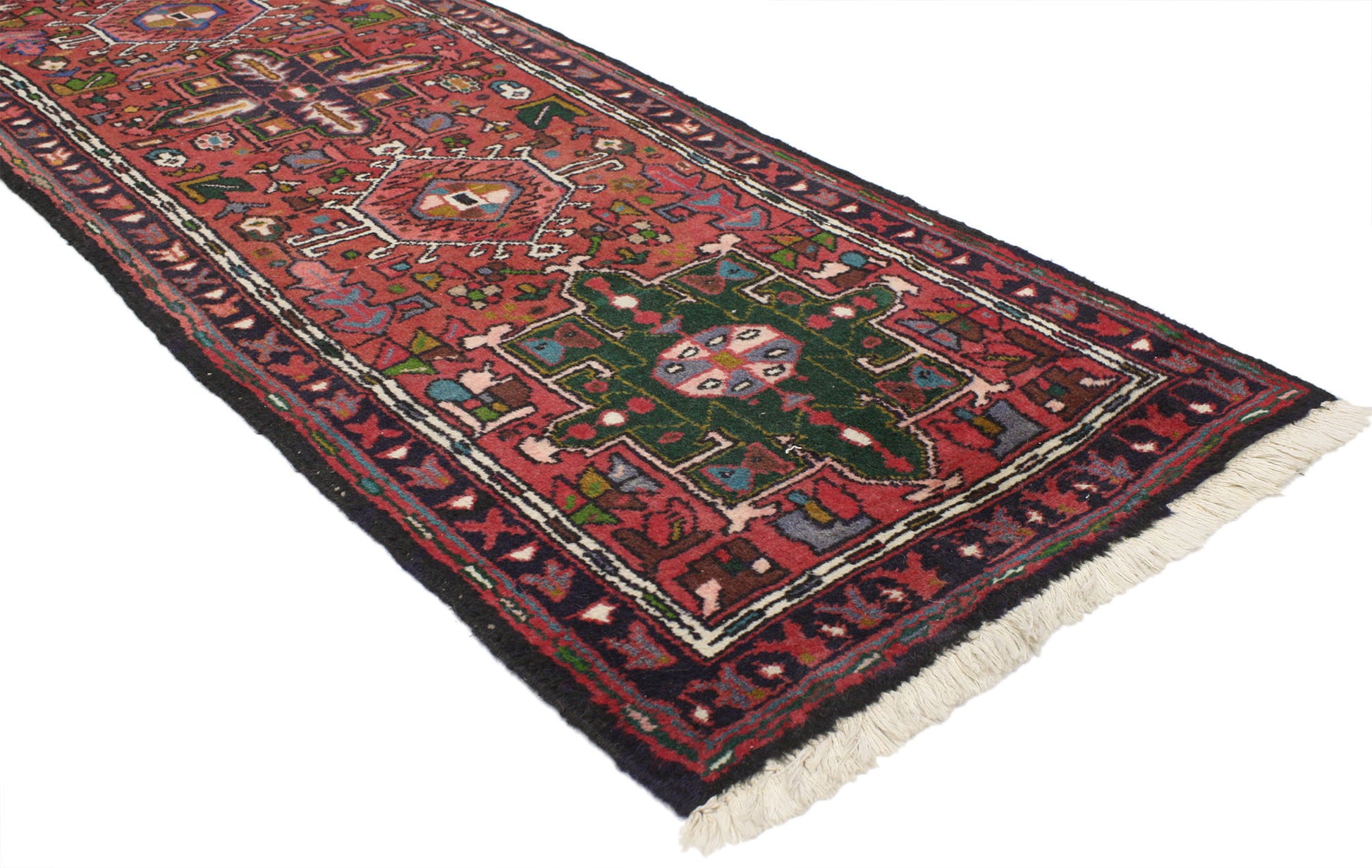 2 x 7 Vintage Heriz Rug 77085