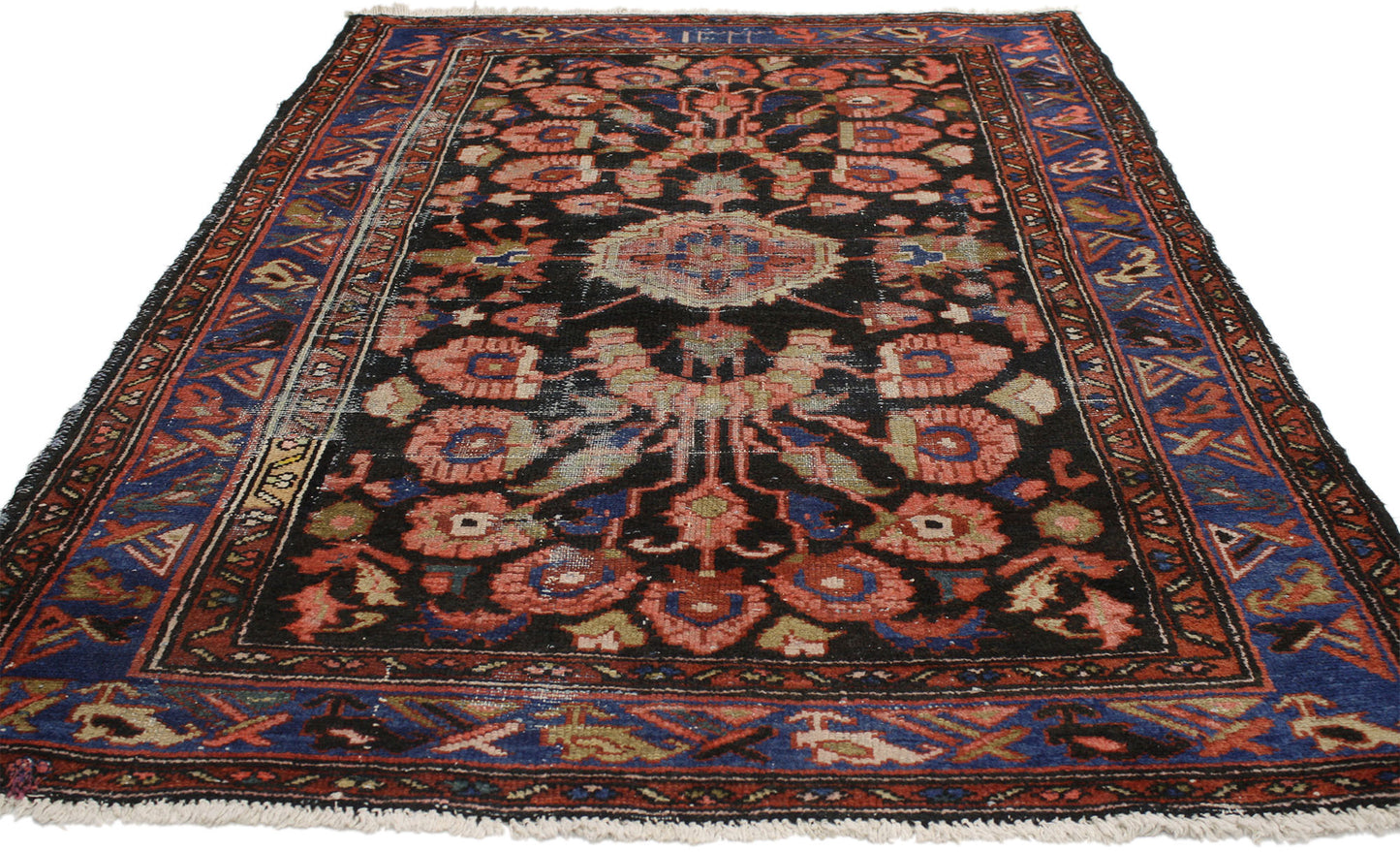 4 x 6 Antique Hamadan Rug 77090