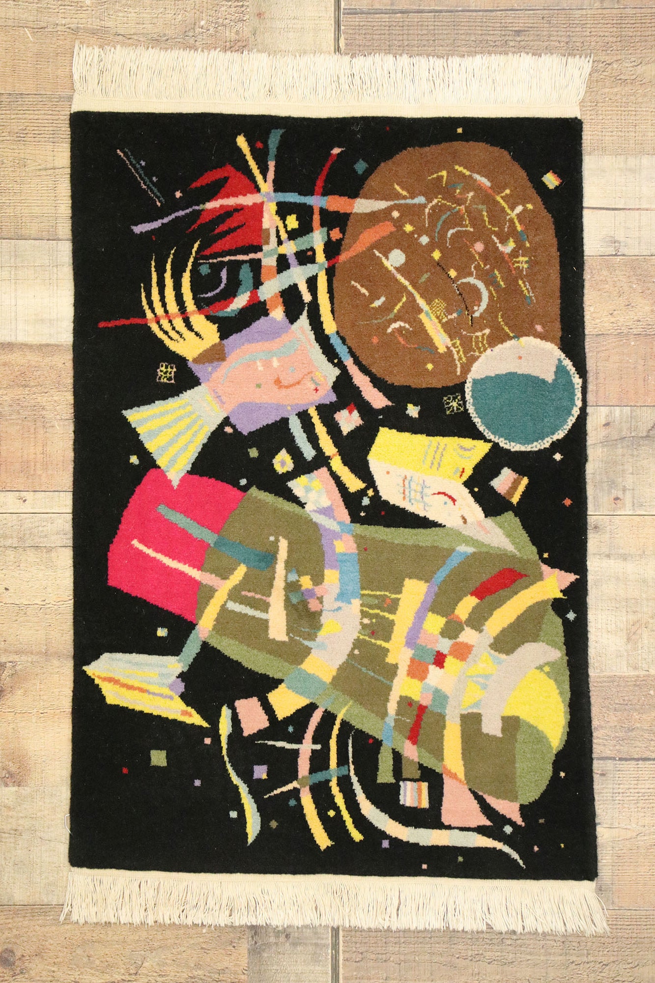 2 x 3 Wassily Kandinsky Style Tapestry 77093