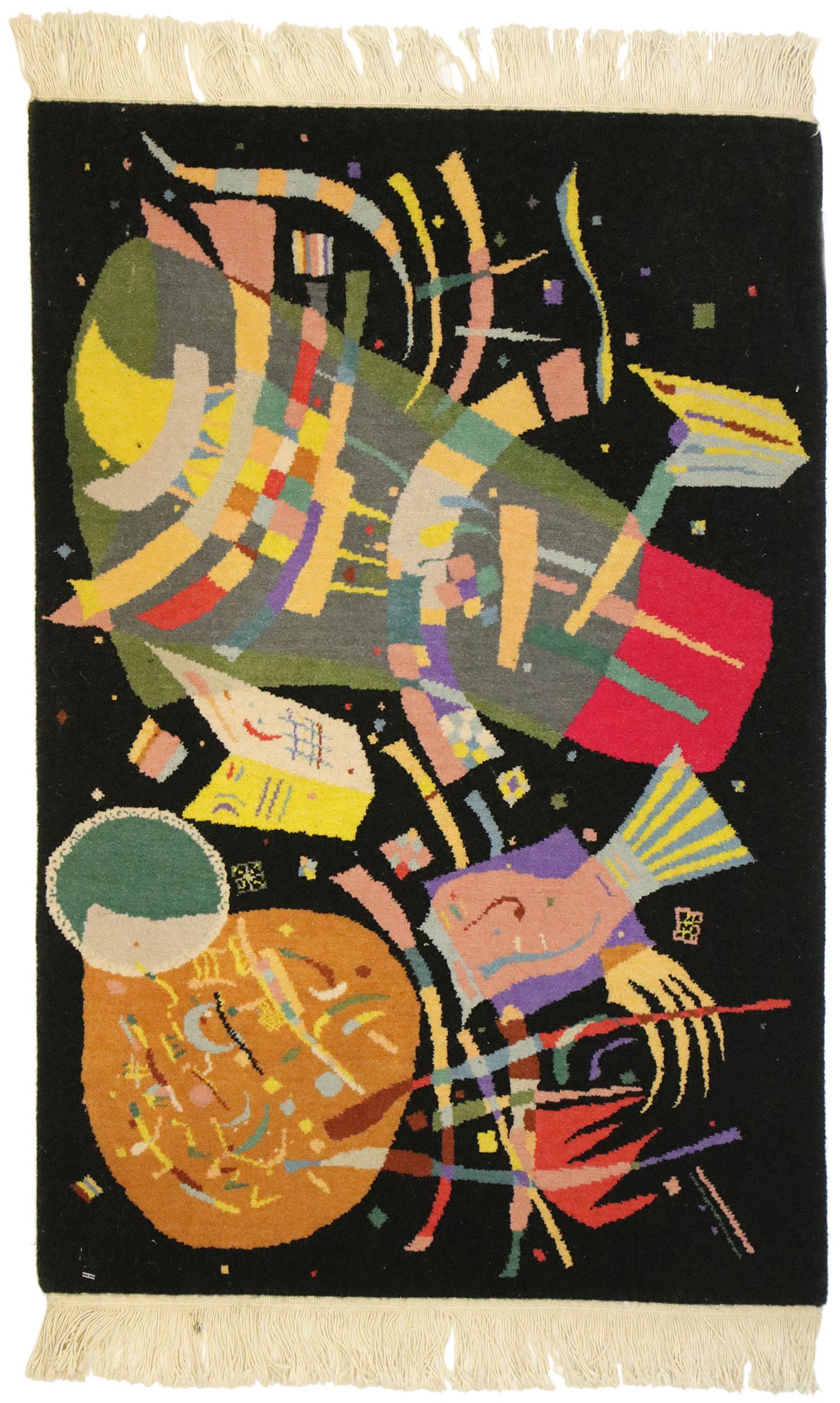 2 x 3 Wassily Kandinsky Style Tapestry 77094