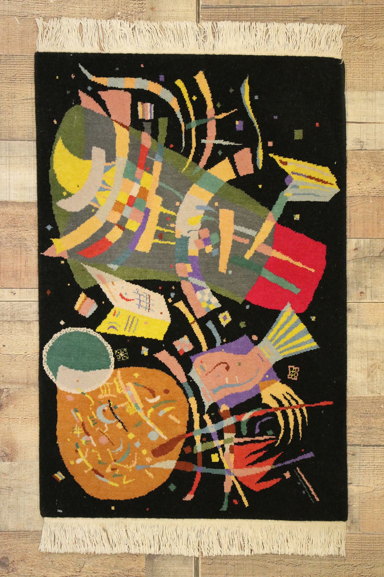 2 x 3 Wassily Kandinsky Style Tapestry 77094