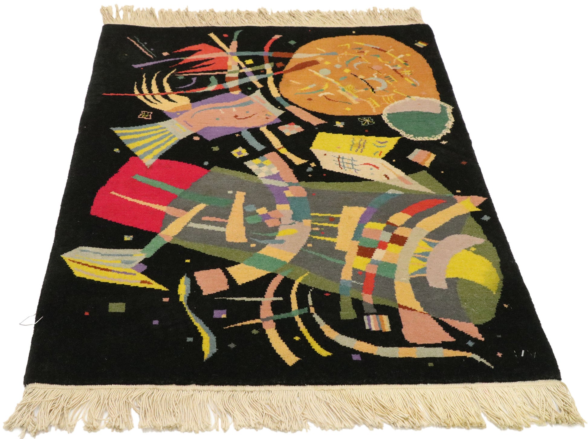 2 x 3 Wassily Kandinsky Style Tapestry 77097