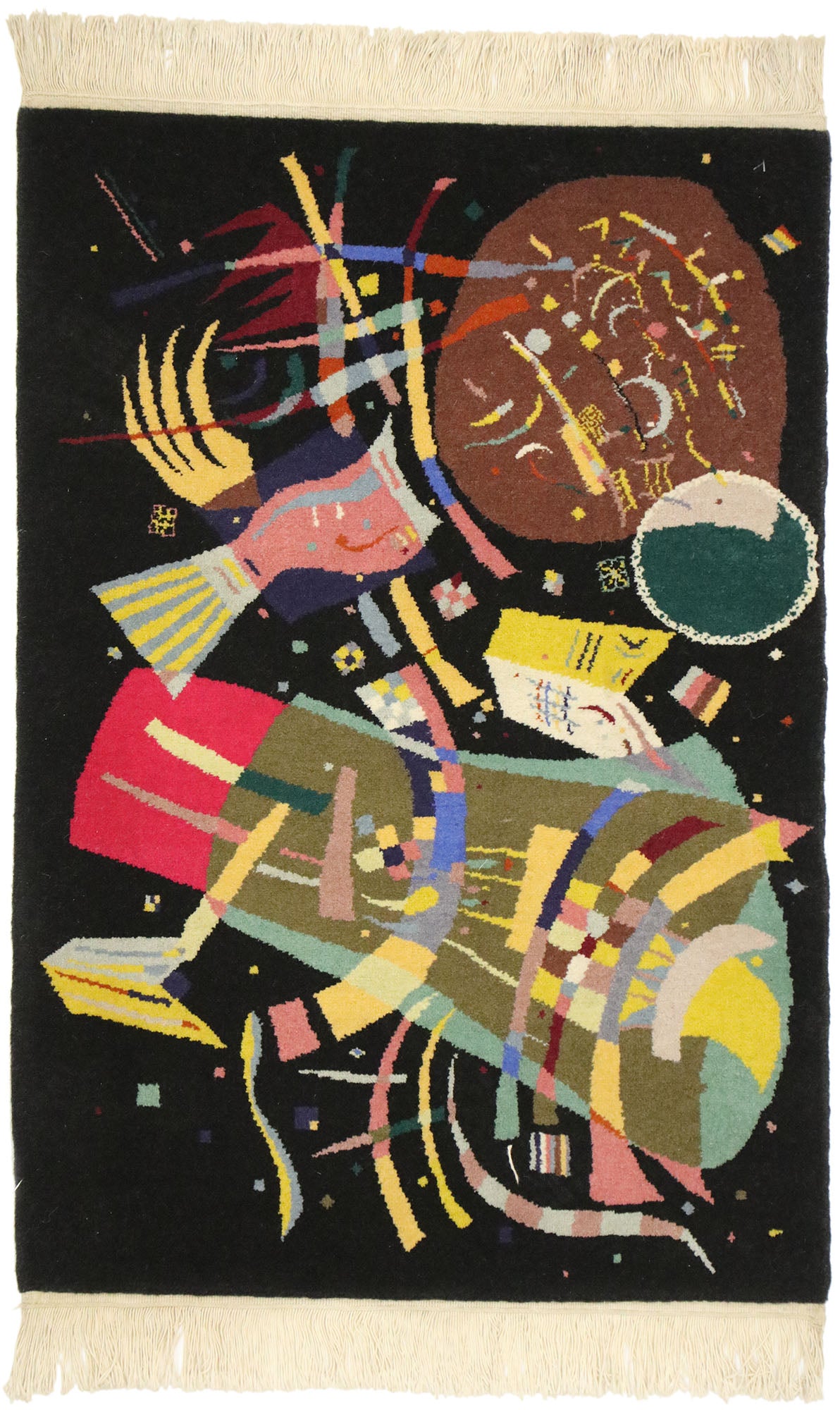 2 x 3 Wassily Kandinsky Style Tapestry 77098
