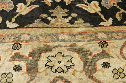 9 x 10 Antique Persian Sultanabad Rug 77104