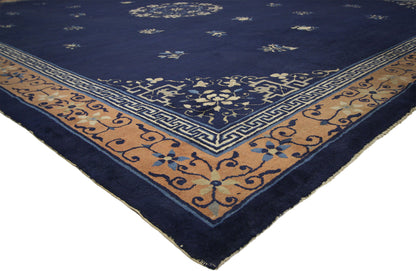 12 x 15 Antique Chinese Peking Rug 77105